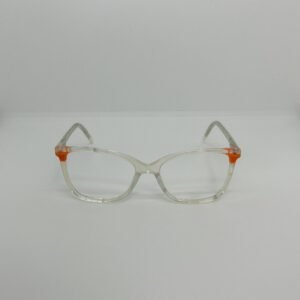 Montura Dama Acetato VGF transparente + naranja