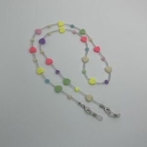 Cuelga gafas CORAZÓN multicolor