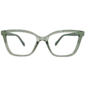 Montura Dama Acetato Verde Traslucido Cuadrada VGF 226