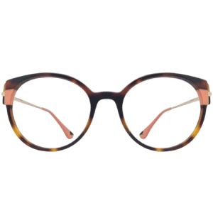 Montura Dama Acetato Animal Print Redonda VGF 067