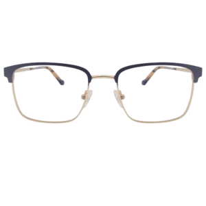 Montura Unisex Metálica Dorada/Marrón Cuadrada VGF 205